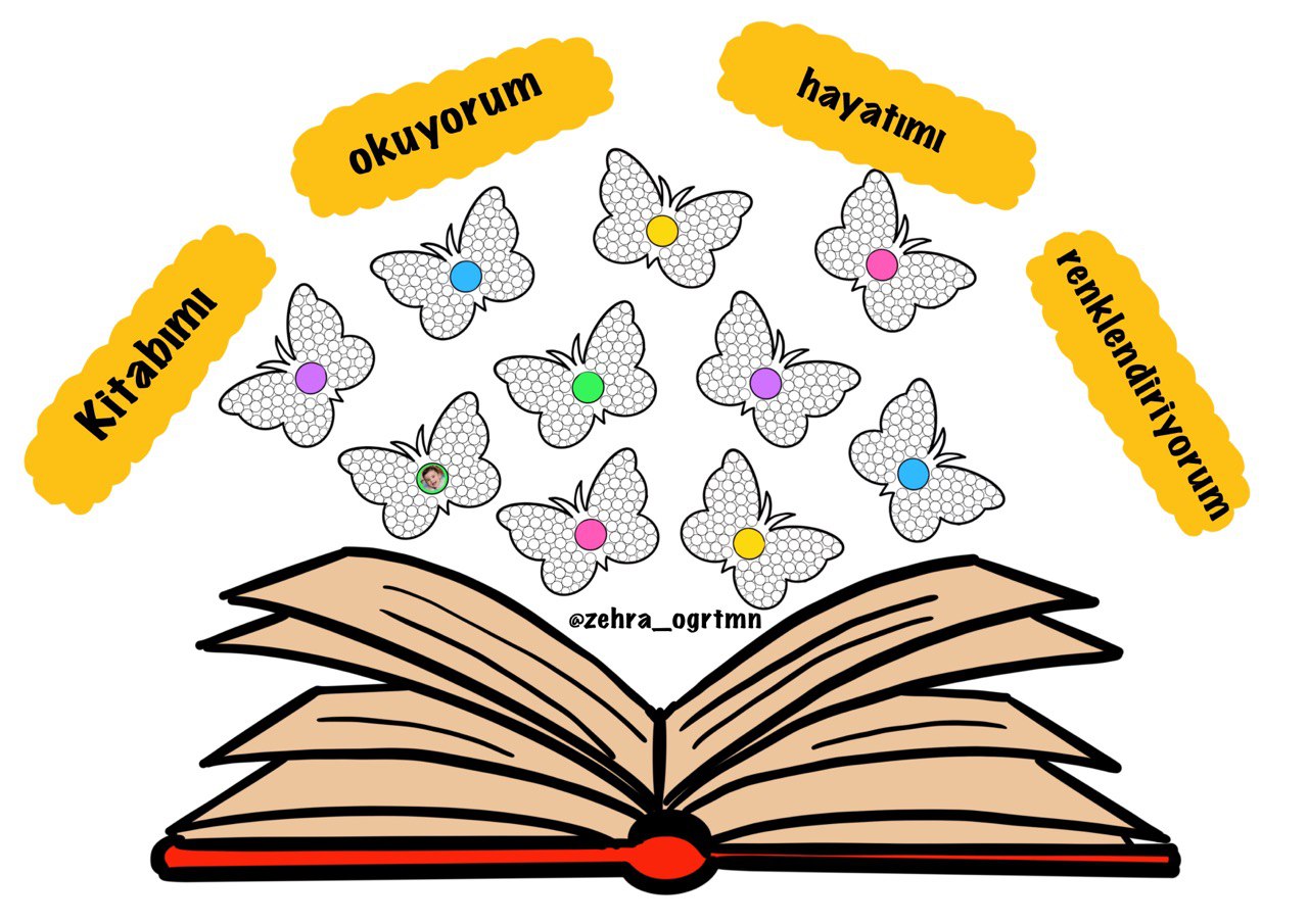 Kelebekli Kitap Okuma Köşesi