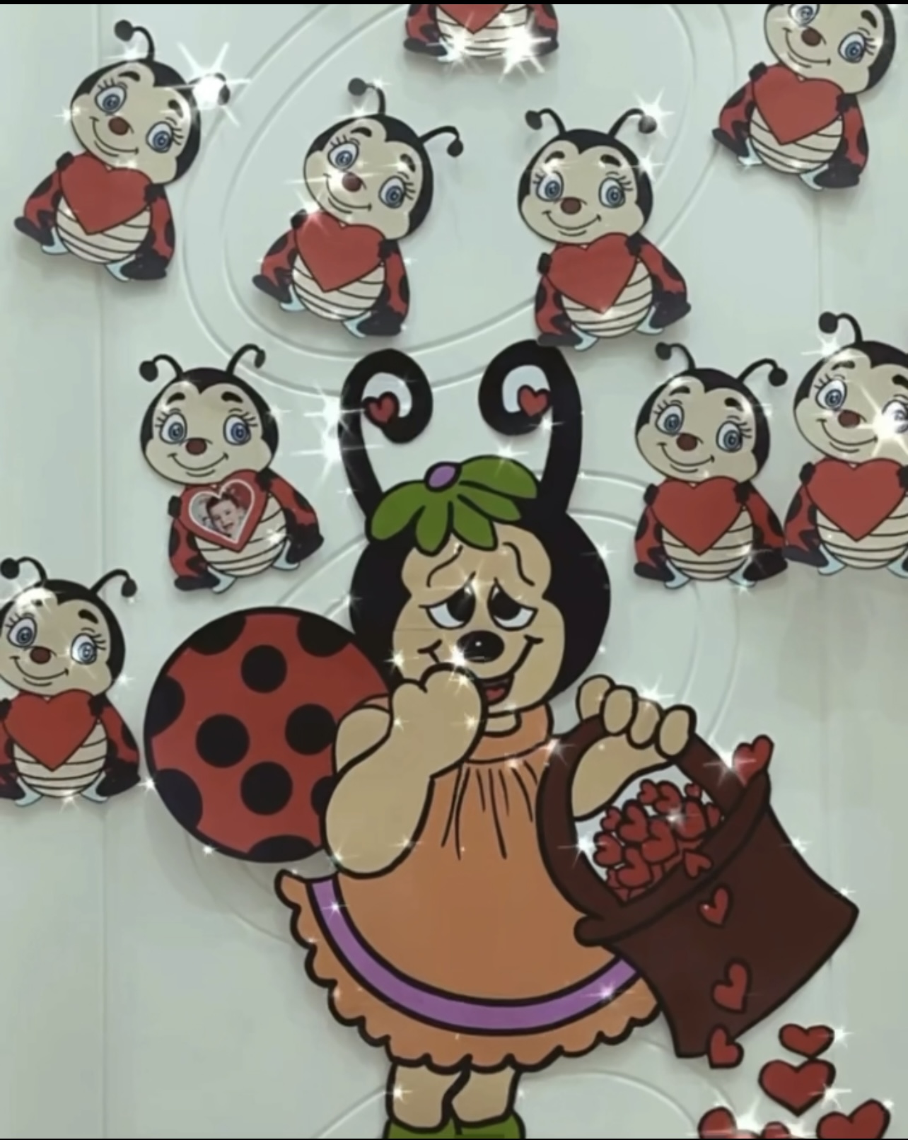 Uğur Böcekli Kapı Süsü