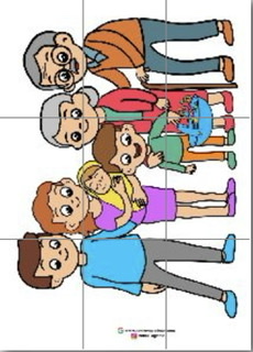 9 A4 Aile Bayram Panosu RENKLİ