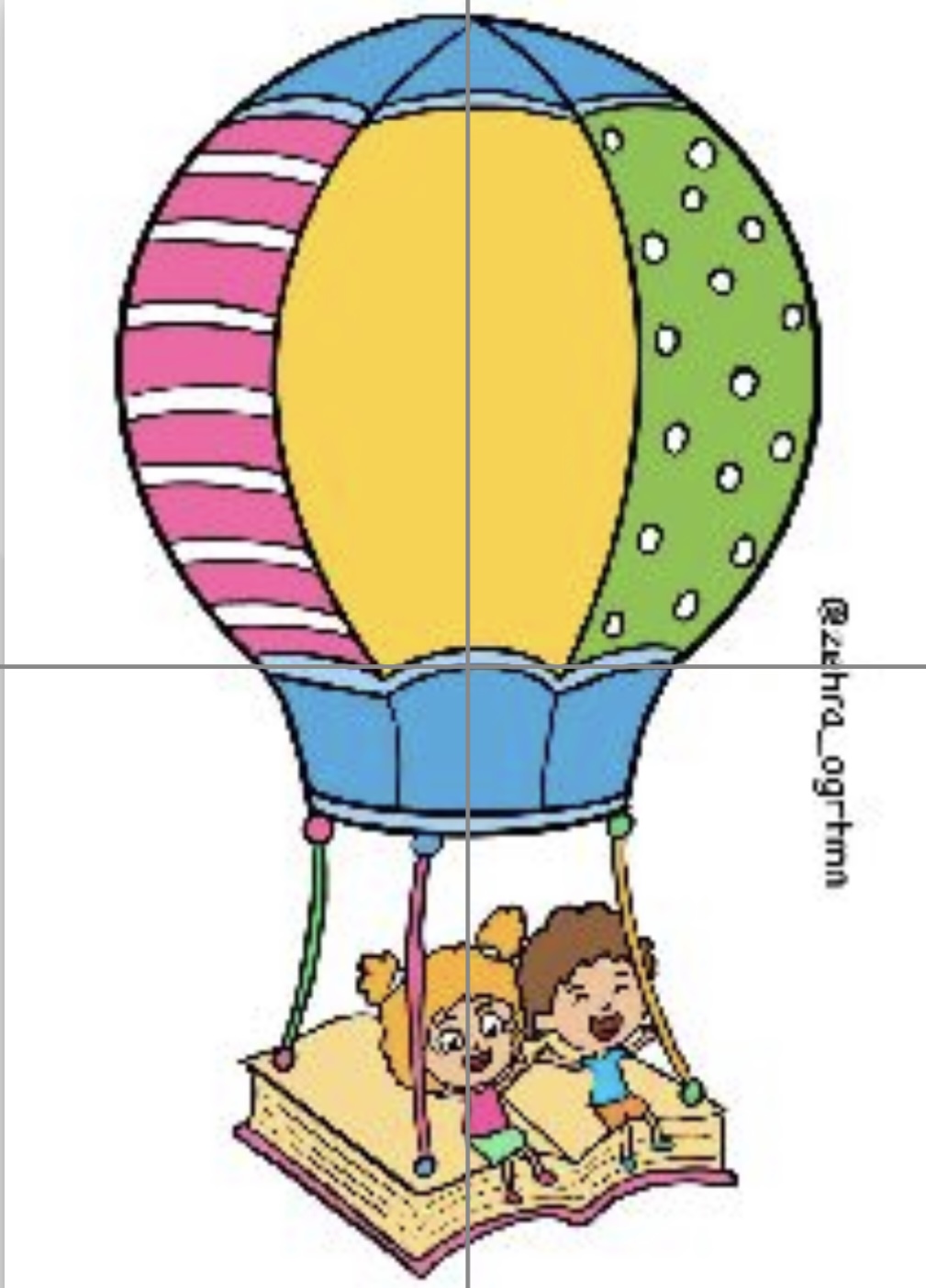 4 A4 Kitaplı Uçan Balon 1