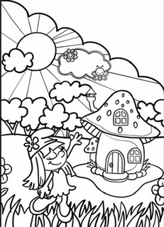 A4 Şirinler Karne Kılıfı 2 ÖN KAPAK RENKSİZ