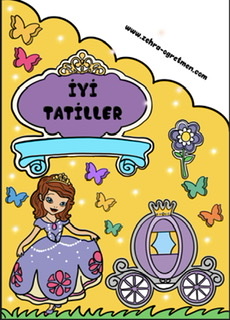 Prenses Sofia Karne Kılıfı Ön Kapak 2