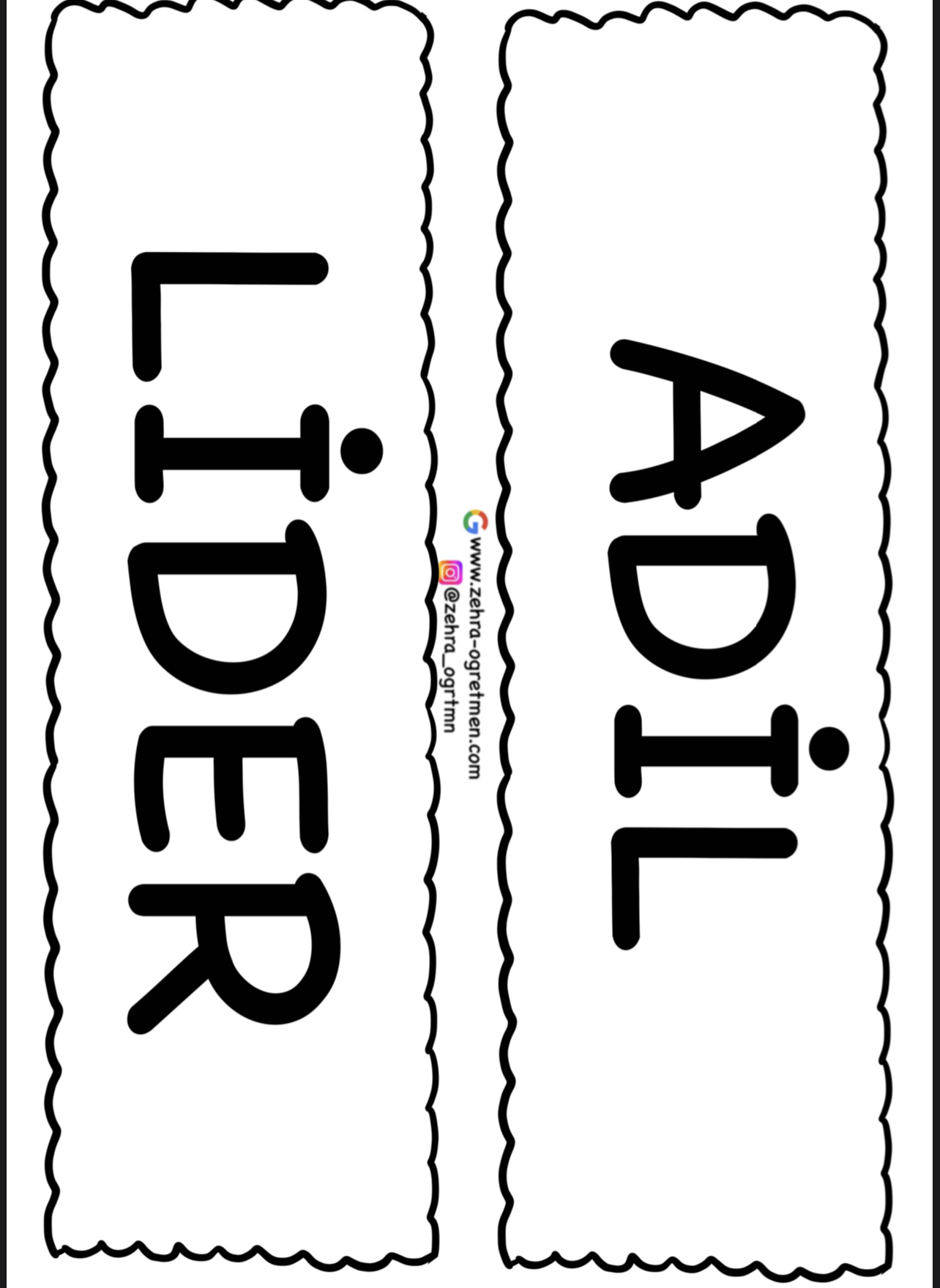 Öğretmen Özellikleri RENKSİZ