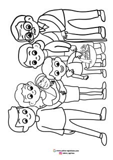 9 A4 Aile Bayram Panosu RENKSİZ