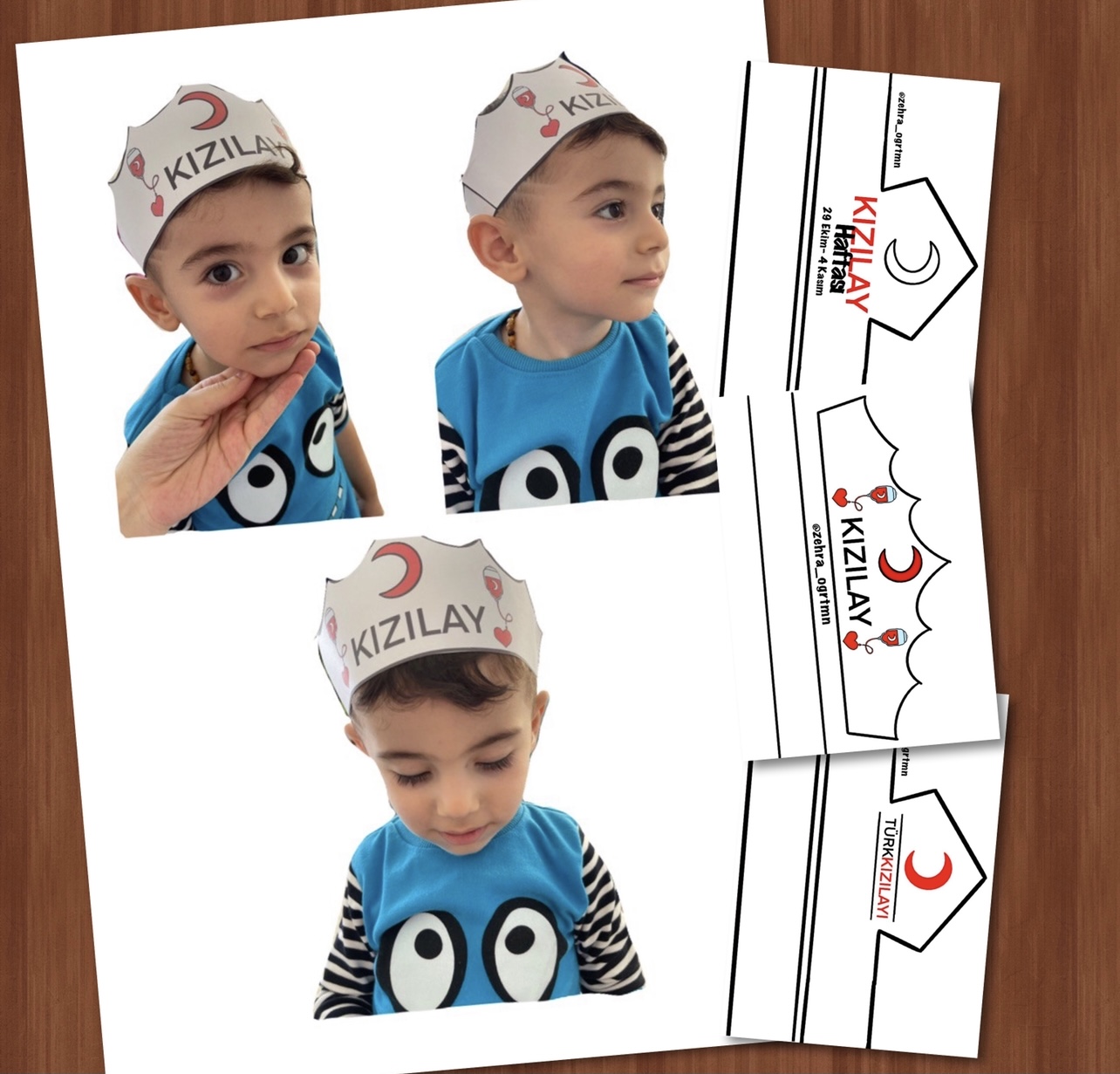 Kızılay Haftası Flama ve Taçları