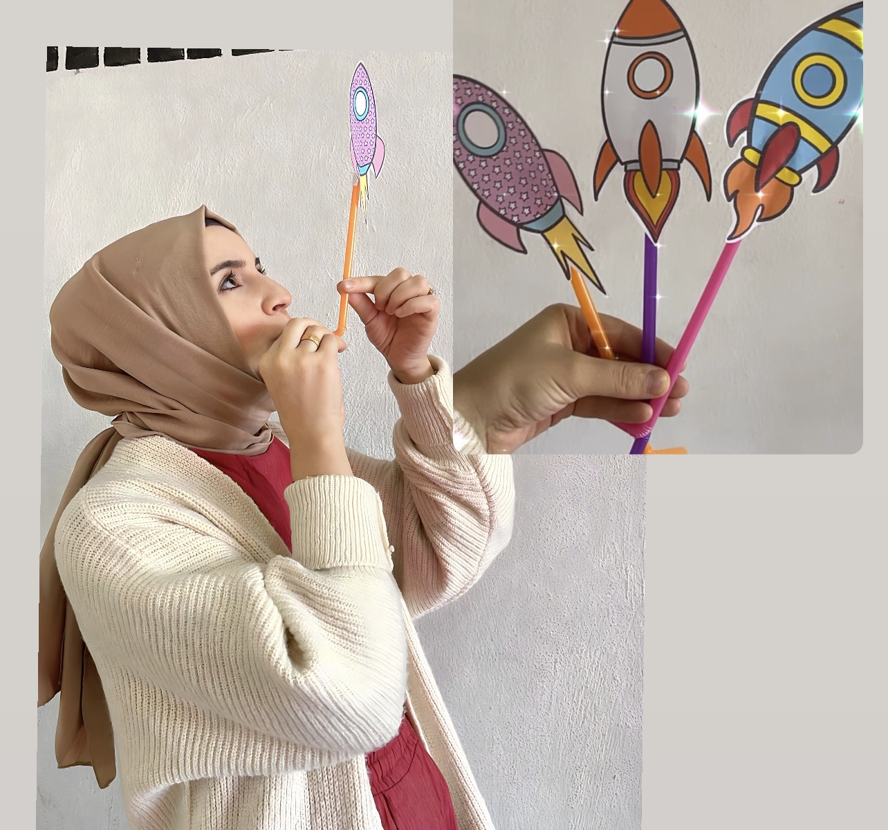 R SESİ ROKET UÇURMA ETKİNLİĞİ