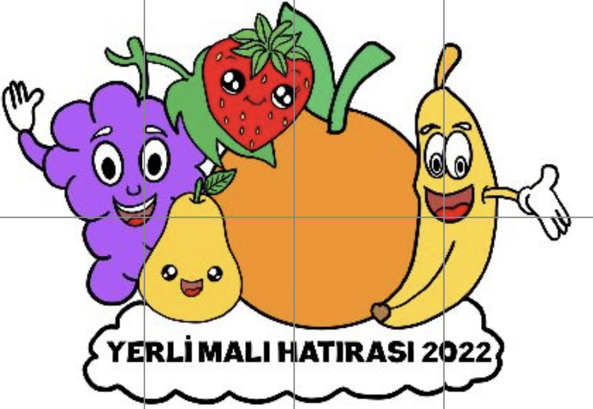 Yerli Malı Hatırası 2022 Çerçeve 1 RENKLİ ( 8 A4)