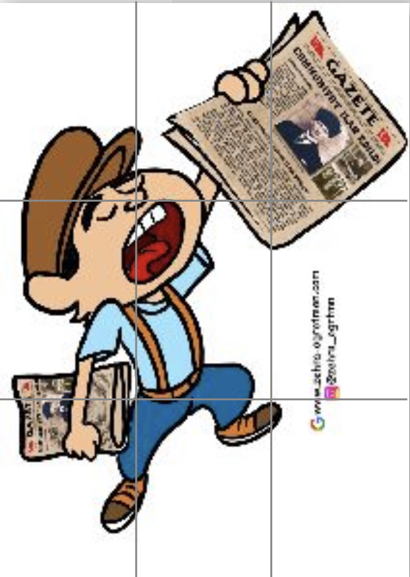 9 A4 Gazete Satan Çocuk 1 RENKLİ