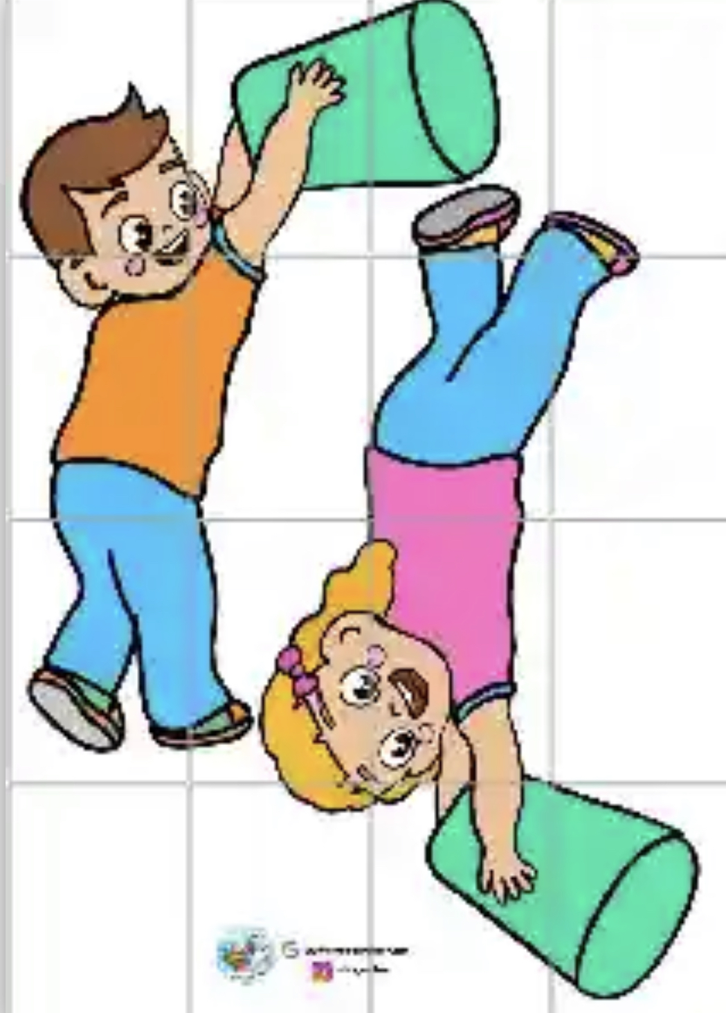 16 A4 Çocuk Görselleri RENKLİ