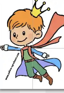 4 A4 Küçük Prens 1 RENKLİ