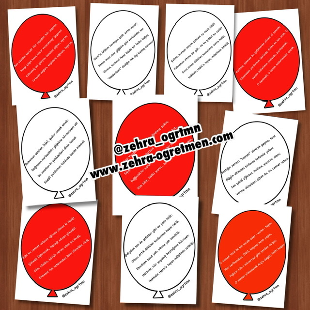 İstiklal Marşlı Balonlar