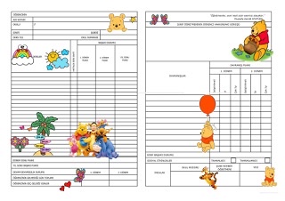 Winnie The Pooh Karne Baskı Süsü