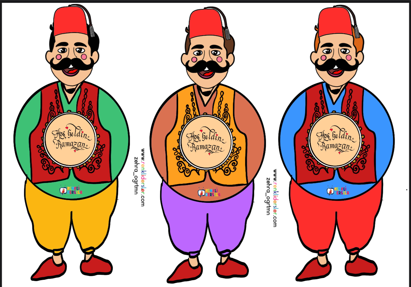 Ramazan Davulcusu Etkinliği ( Kavanoz Kapaklı)