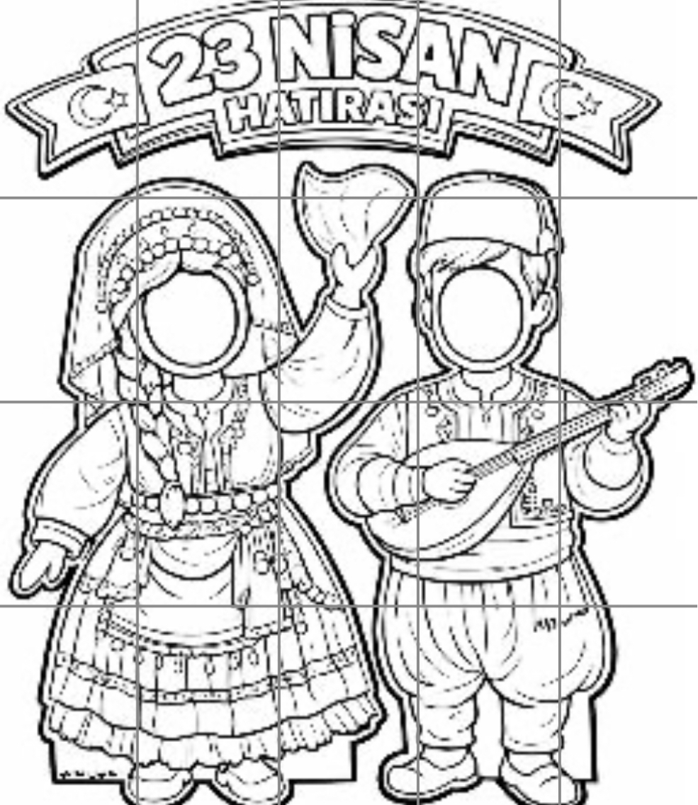 20 A4 23 Nisan Hatırası RENKSİZ