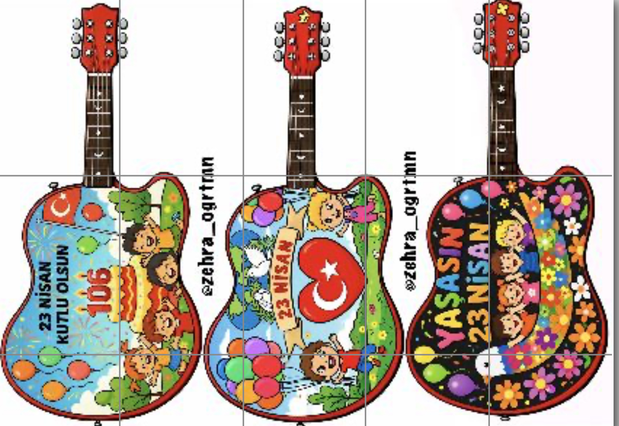 23 Nisan Gösteri Gitarları 1