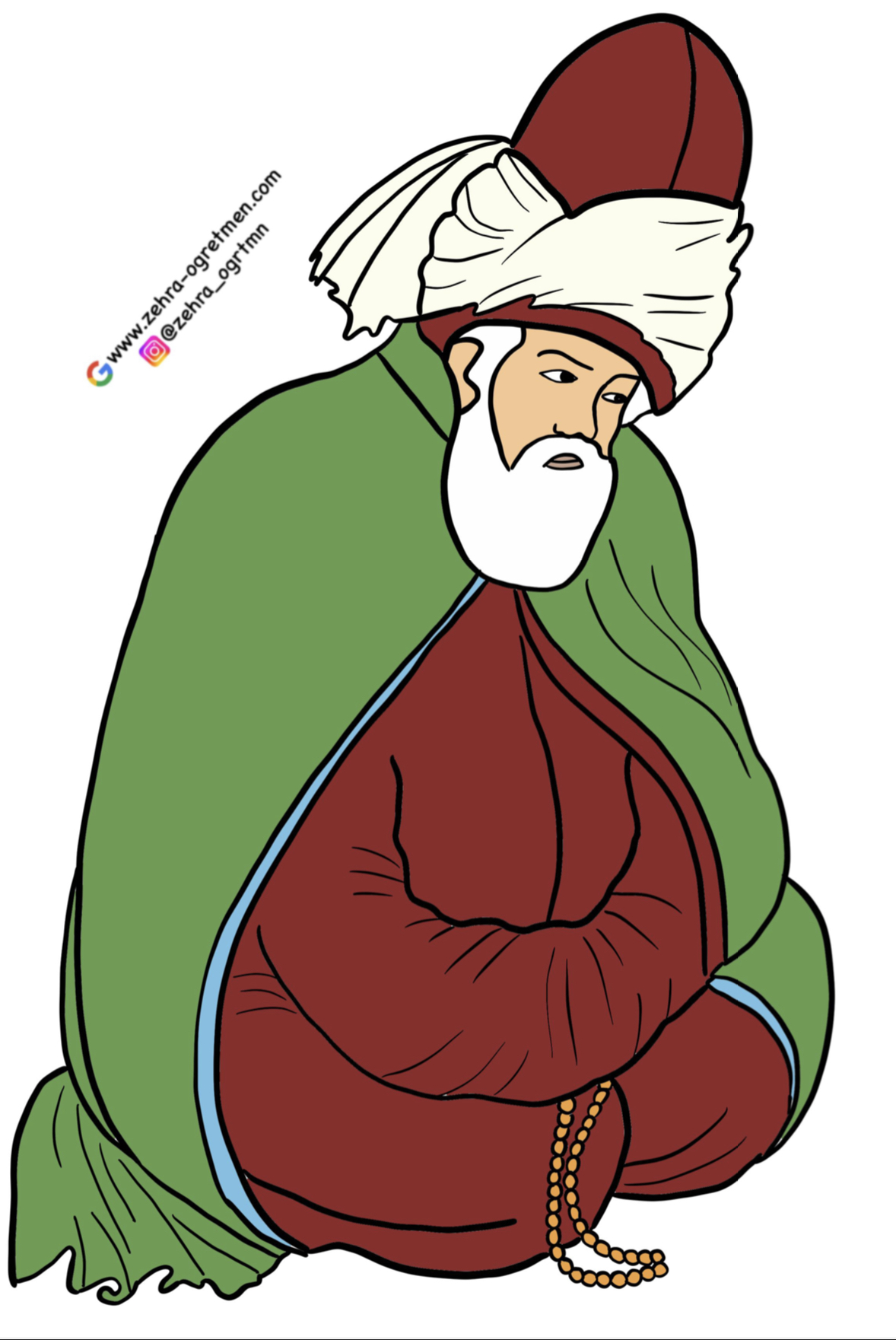 A4 Mevlana Haftası Pano Görselleri