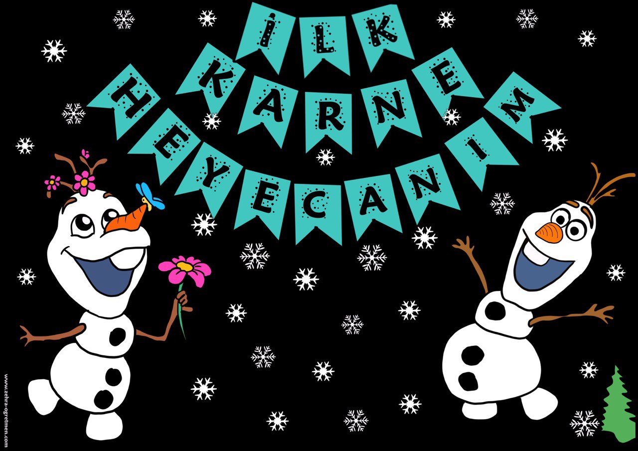 İLK KARNE HEYECANIM FLAMA