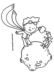 9 A4 Küçük Prens Görseli 4 RENKSİZ