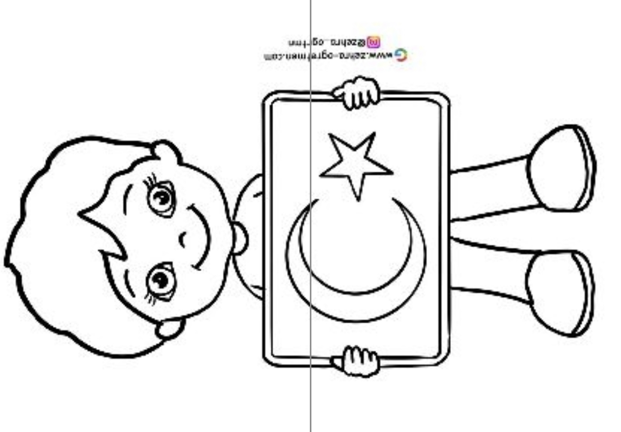 2 A4 BAYRAK TUTAN ÇOCUKLAR RENKSİZ PDF