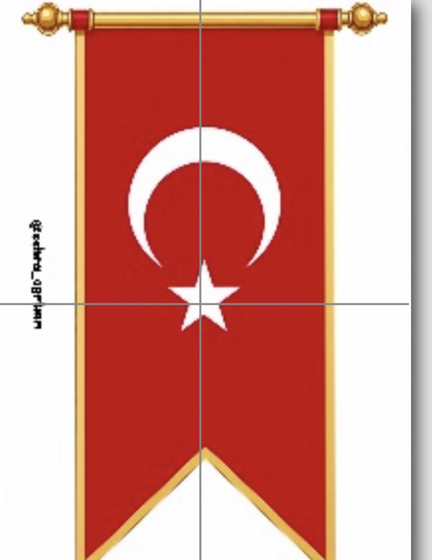 4 A4 Türk Bayrağı