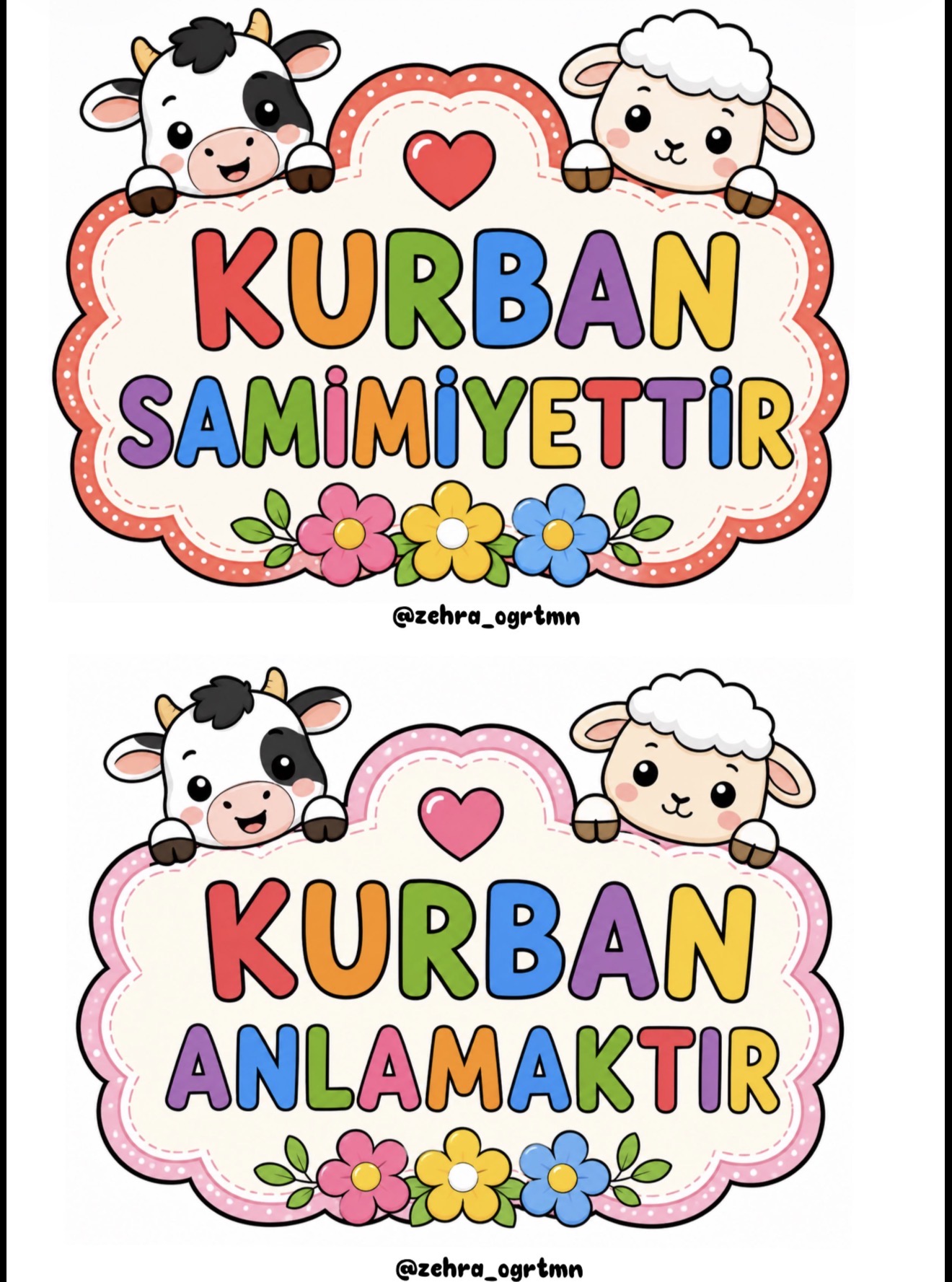 Bayram Pankartları Küçük Boy