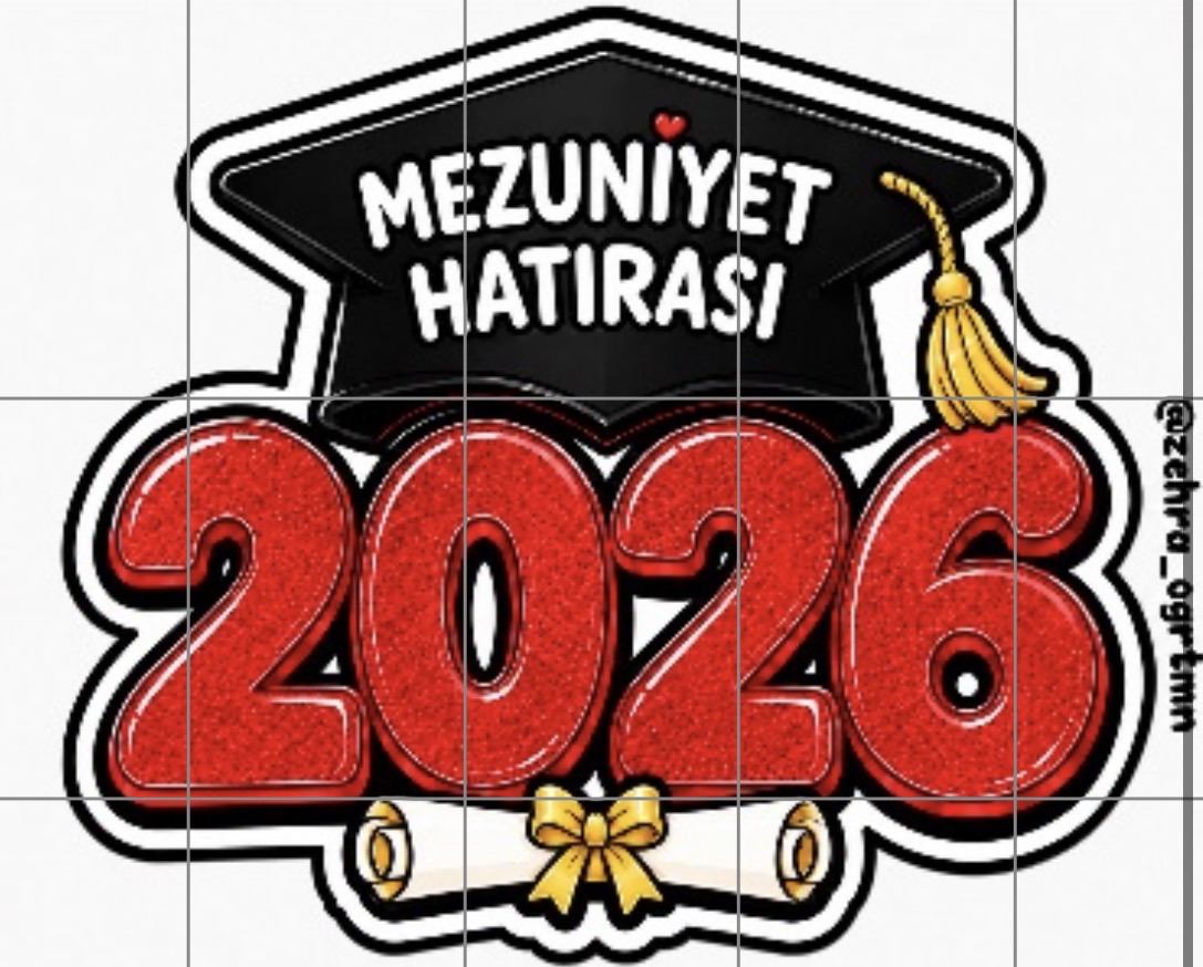 15 A4 Kırmızı Mezuniyet Hatırası 2026