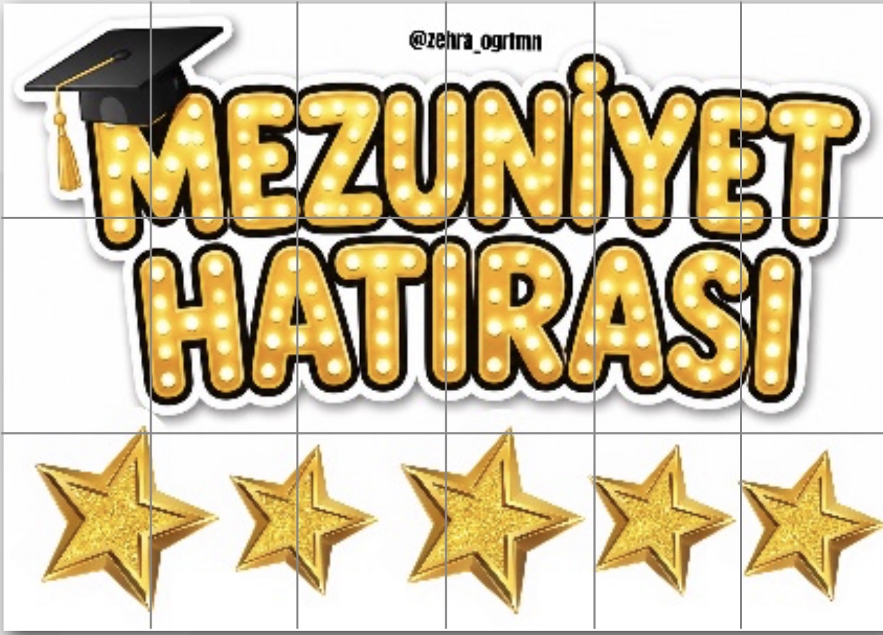 18 A4 Mezuniyet Hatırası