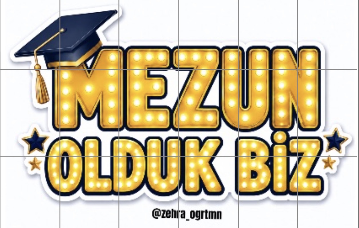 18 A4 Mezun Olduk Biz Panosu