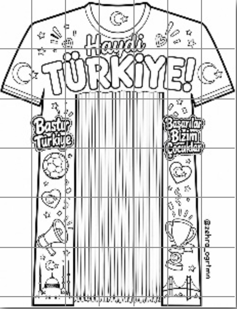49 A4 Renksiz Haydi Türkiye