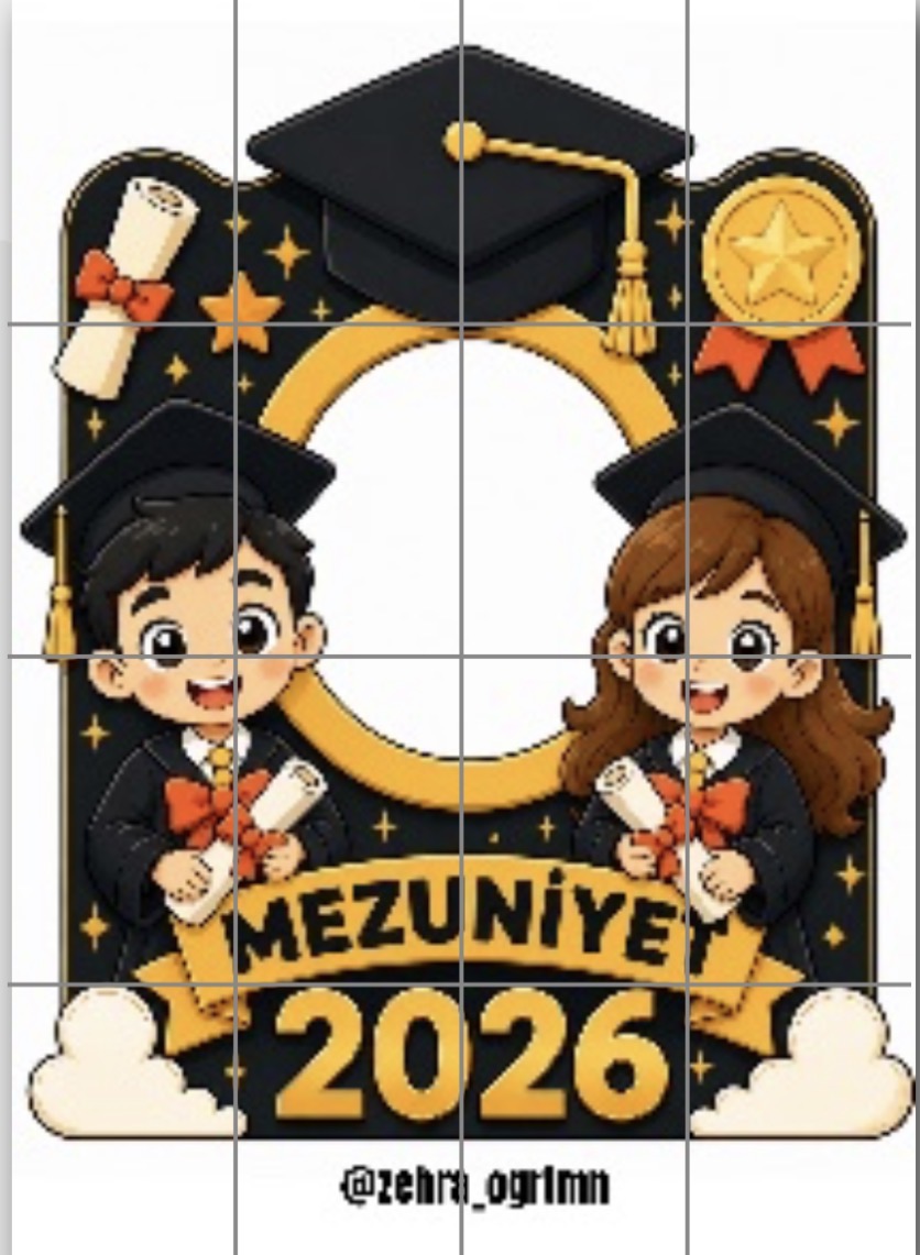 16 A4 Mezuniyet Çerçevesi 1