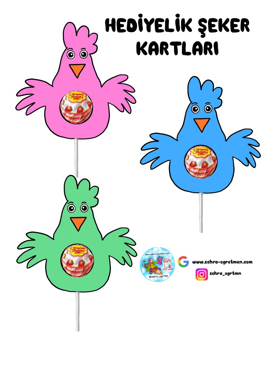 Horoz Şekeri Hediyelik Şeker Kalıbı RENKLİ RENKSİZ