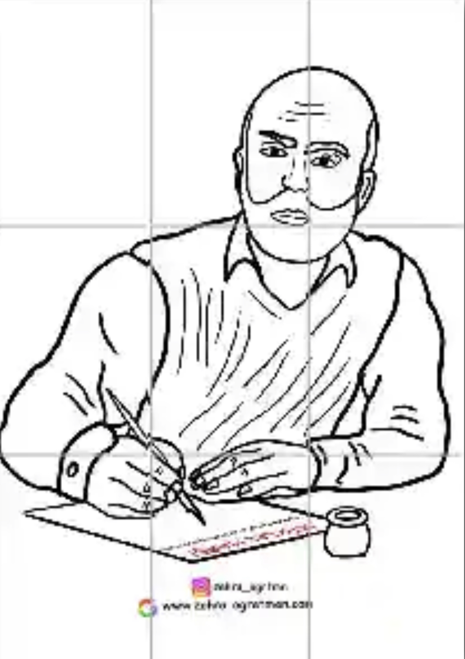 9 A4 Mehmet Akif Ersoy Pano Görseli RENKSİZ