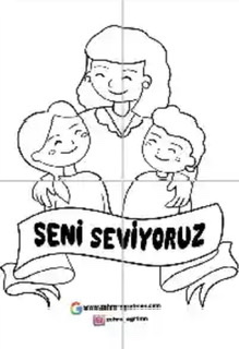 4 A4 Anne 1 RENKSİZ