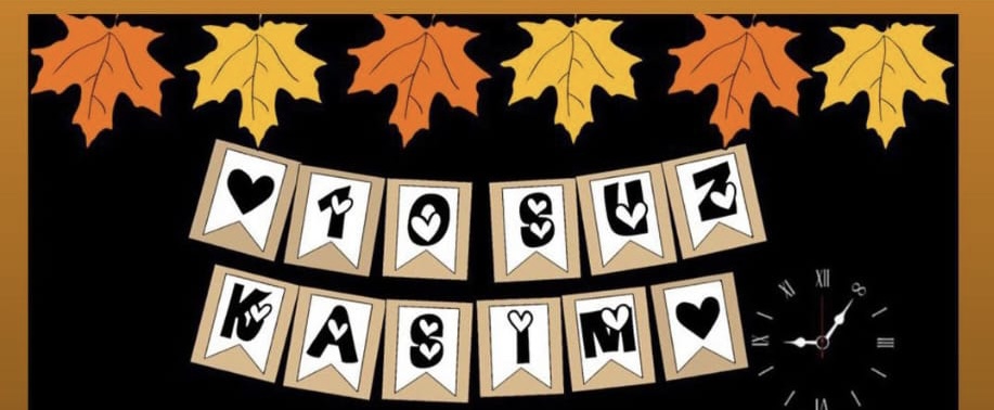 10 Kasım 10suz Kasım Flama Renkli Renksiz Pano 1