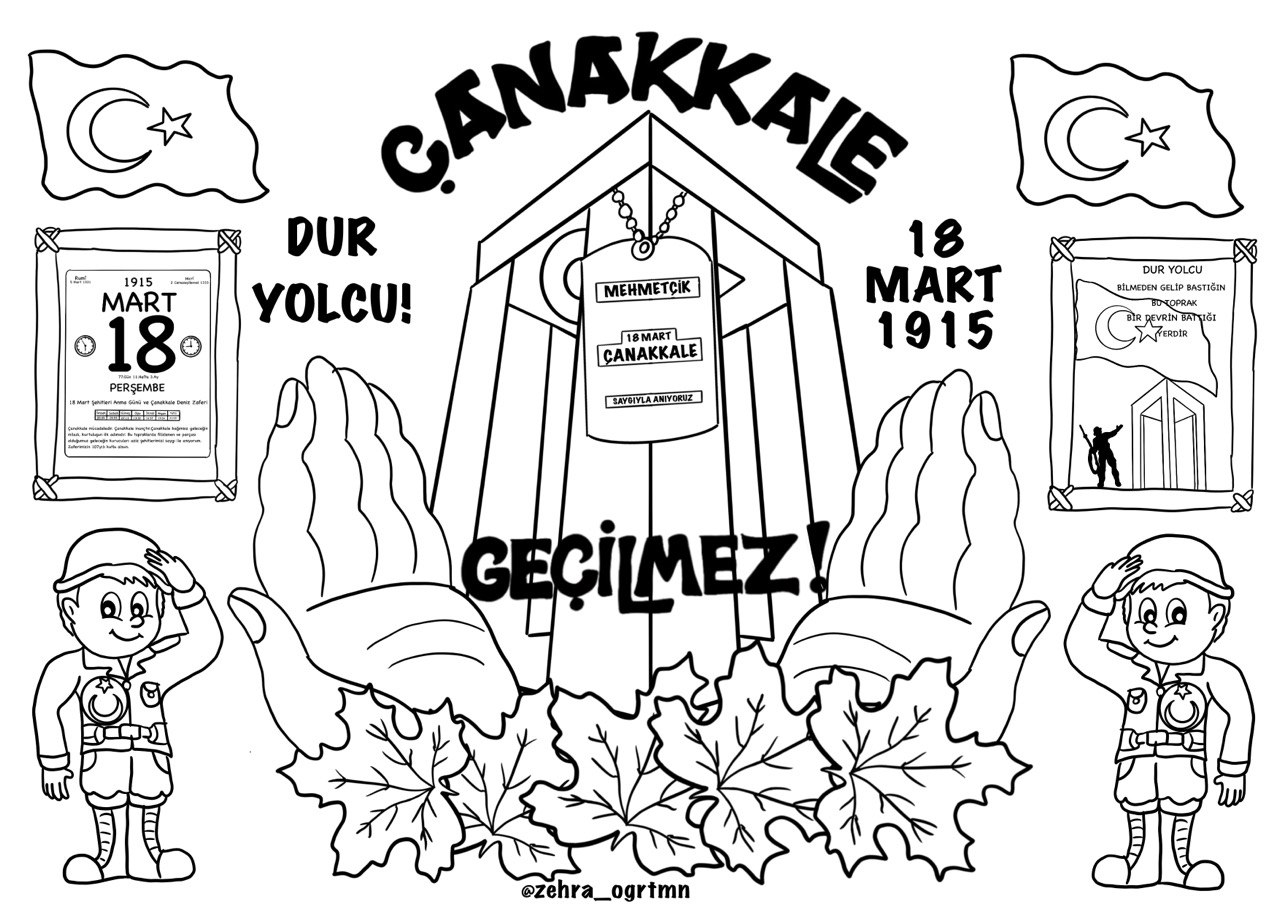 (Pano 3) A4 Boyama Çalışması