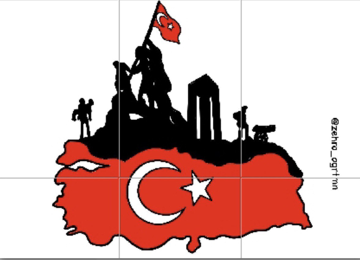 (Pano 2) 6 A4 Türkiye Haritası