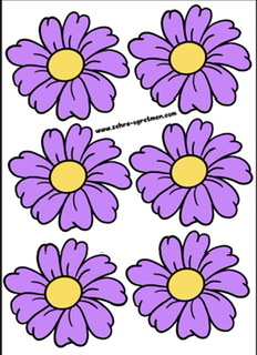 Şirinler Panosu Çiçekleri