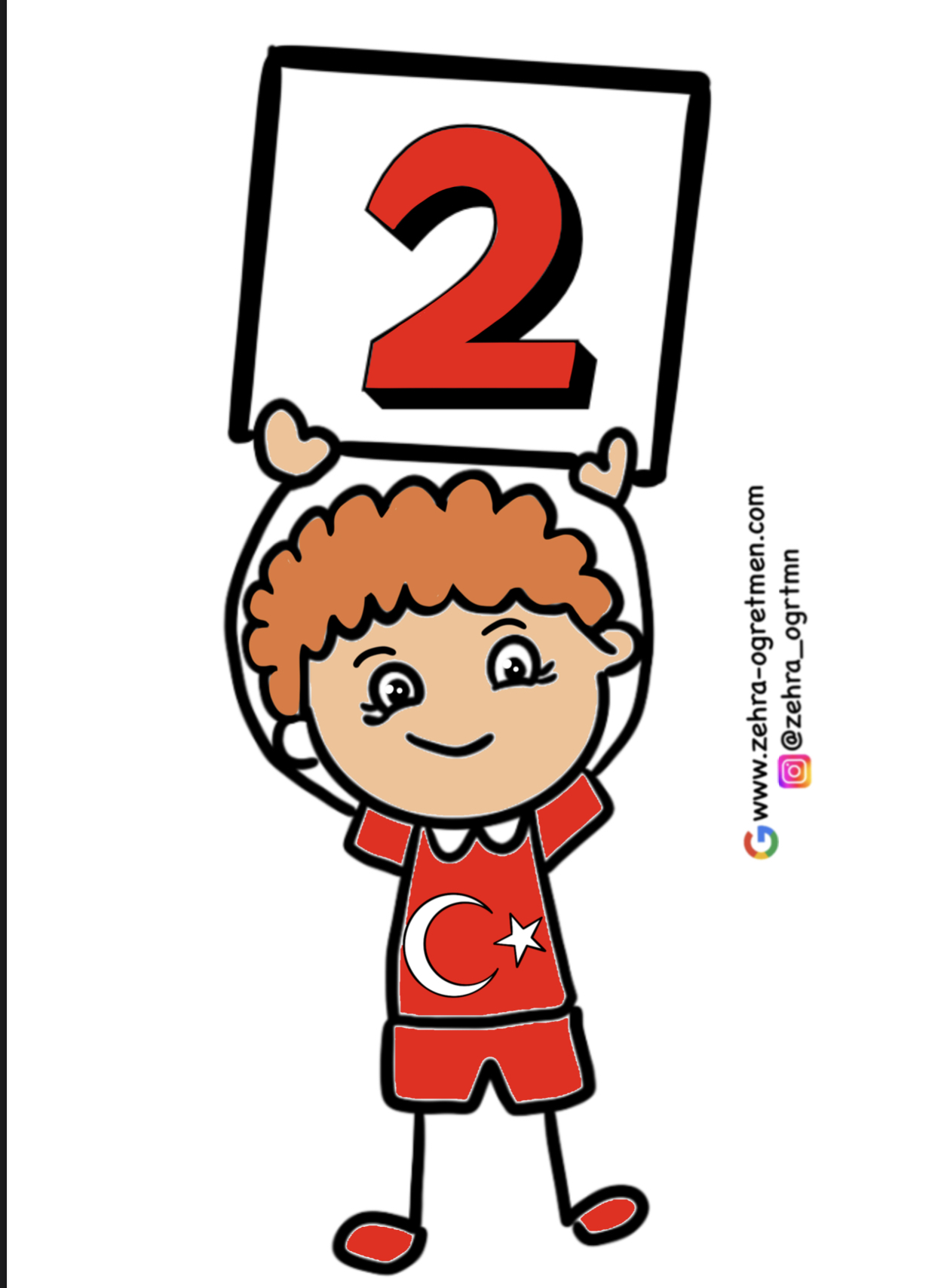 29 Ekim Yazısı Tutan Çocuklar A4 RENKLİ RENKSİZ