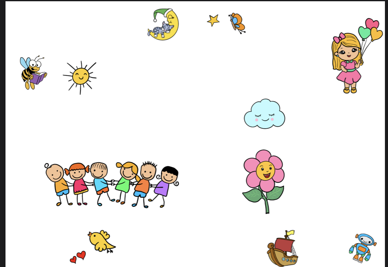 Karne Baskı Süsleri Rengarenk