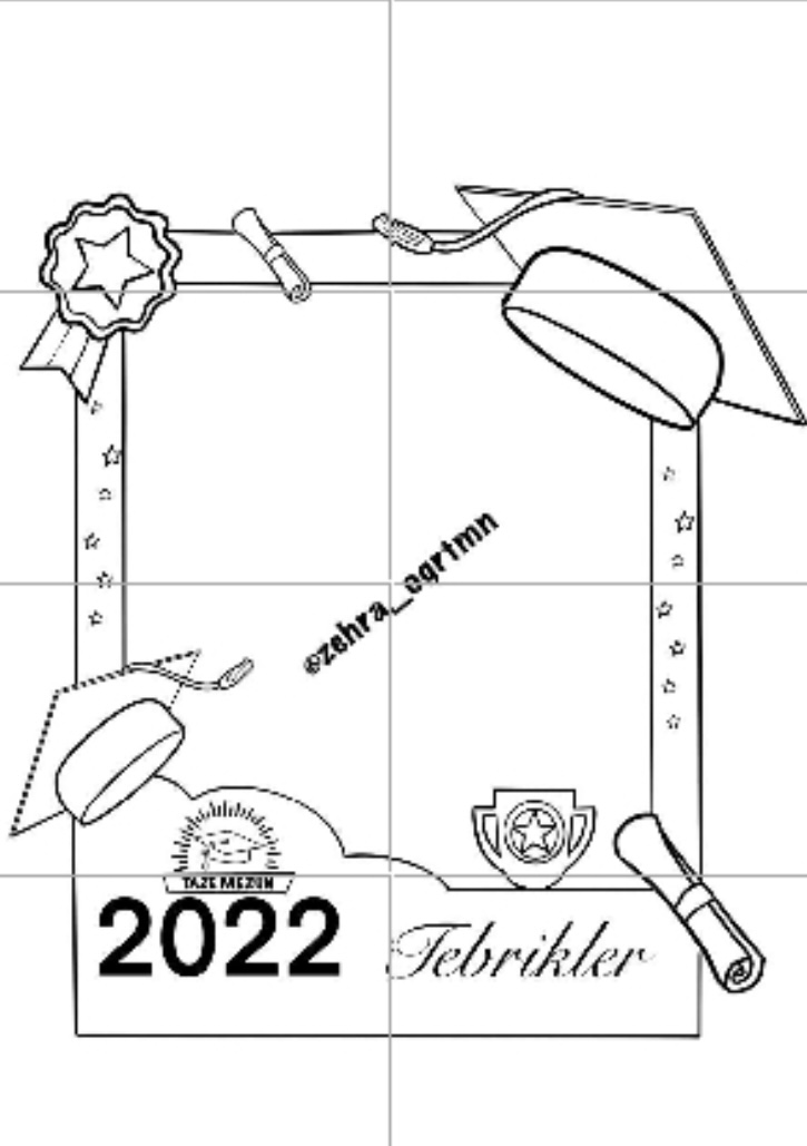 Mezuniyet Hatıra Çerçevesi Renksiz 1