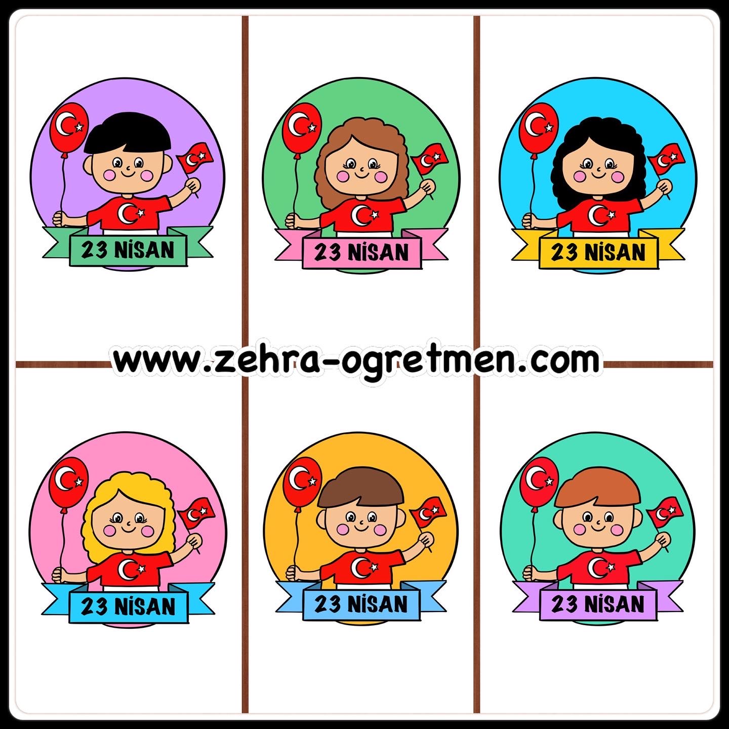 23 Nisan Cam Süsleri 2