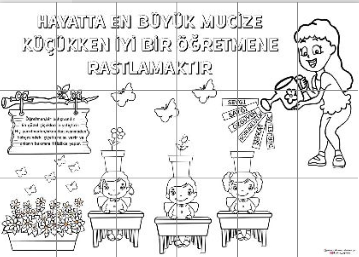 18 A4 Grup Boyama Çalışması Pano 5