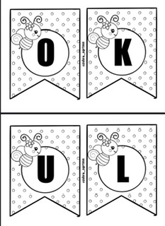 Arılı Okulda İlk Günüm Flaması RENKSİZ