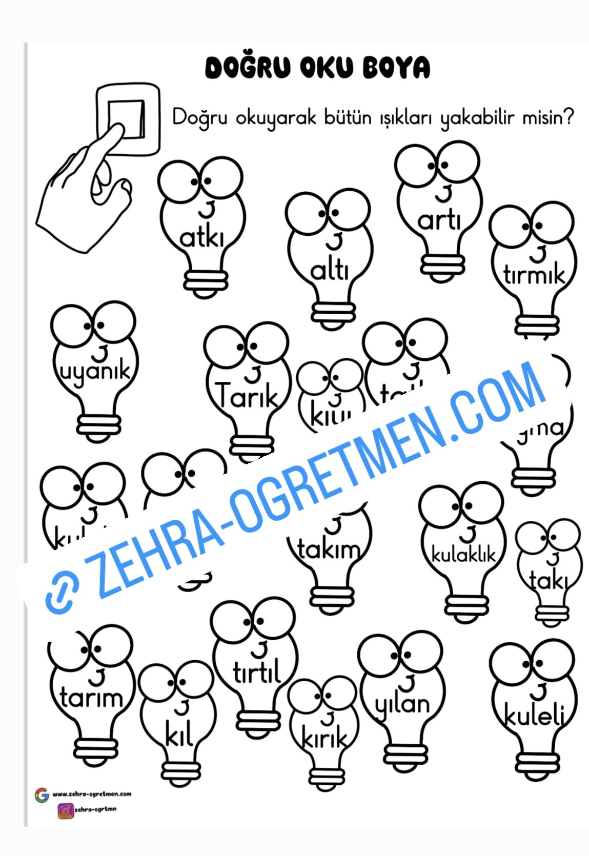 I Sesi Doğru Oku Işıkları Yak Etkinliği