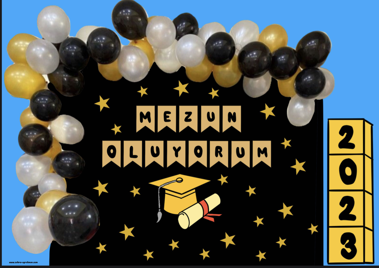 Mezun Oluyorum Dijital Pano