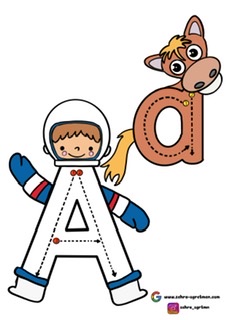 A Sesi İnteraktif Defter Etkinliği ( Kes Yapıştır)