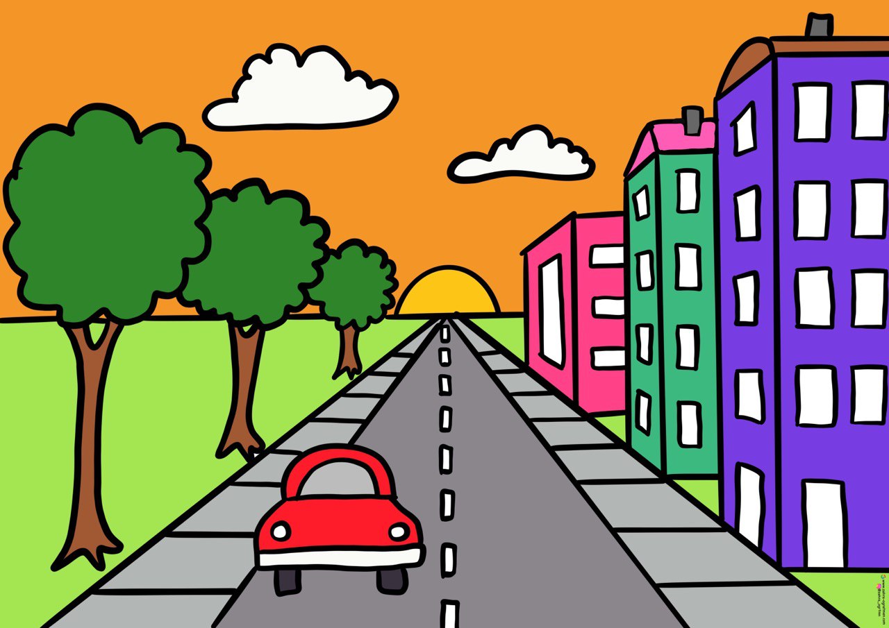 Perspektif Boyama Etkinliği