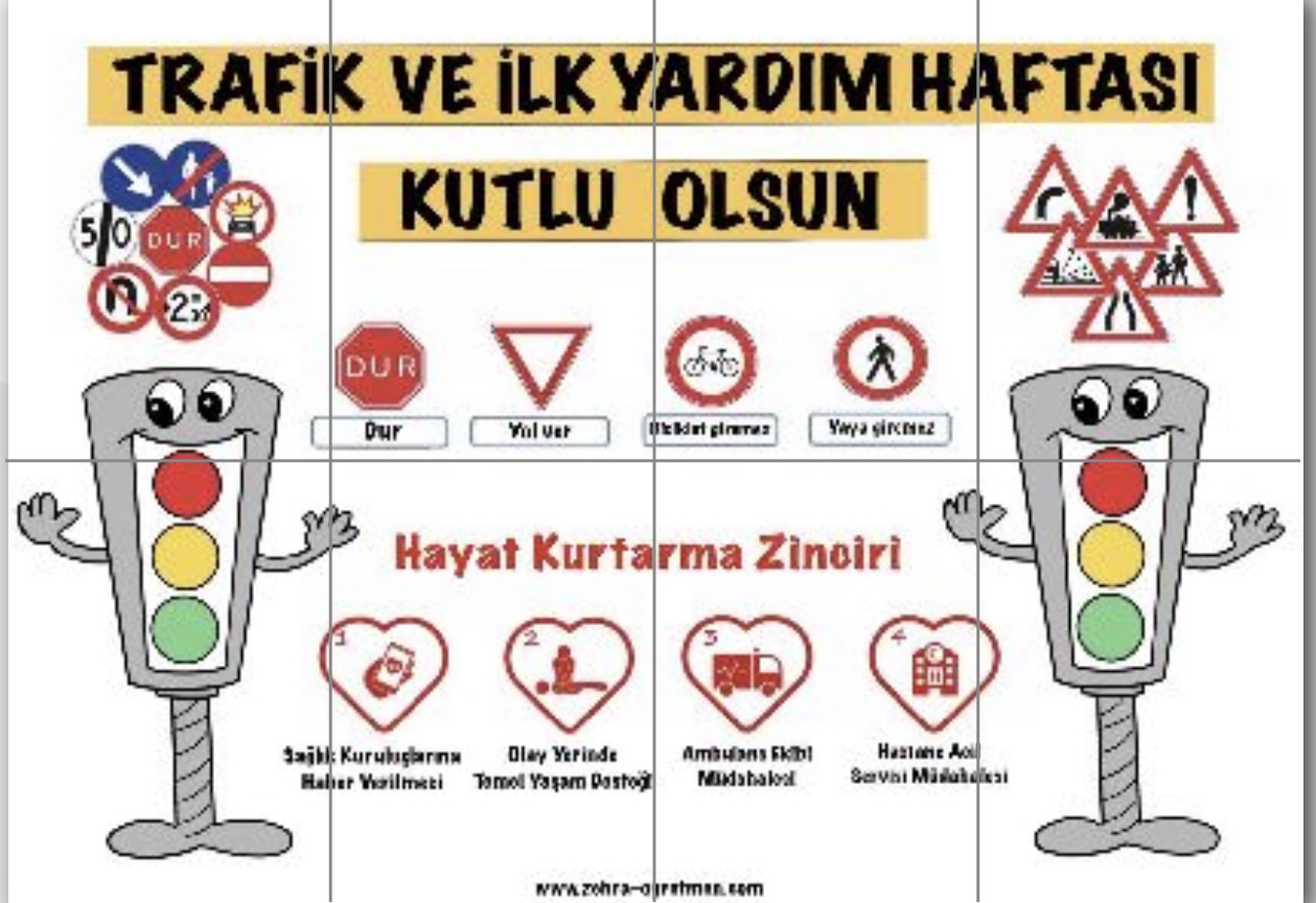 8 A4 Trafik Haftası Pano 2