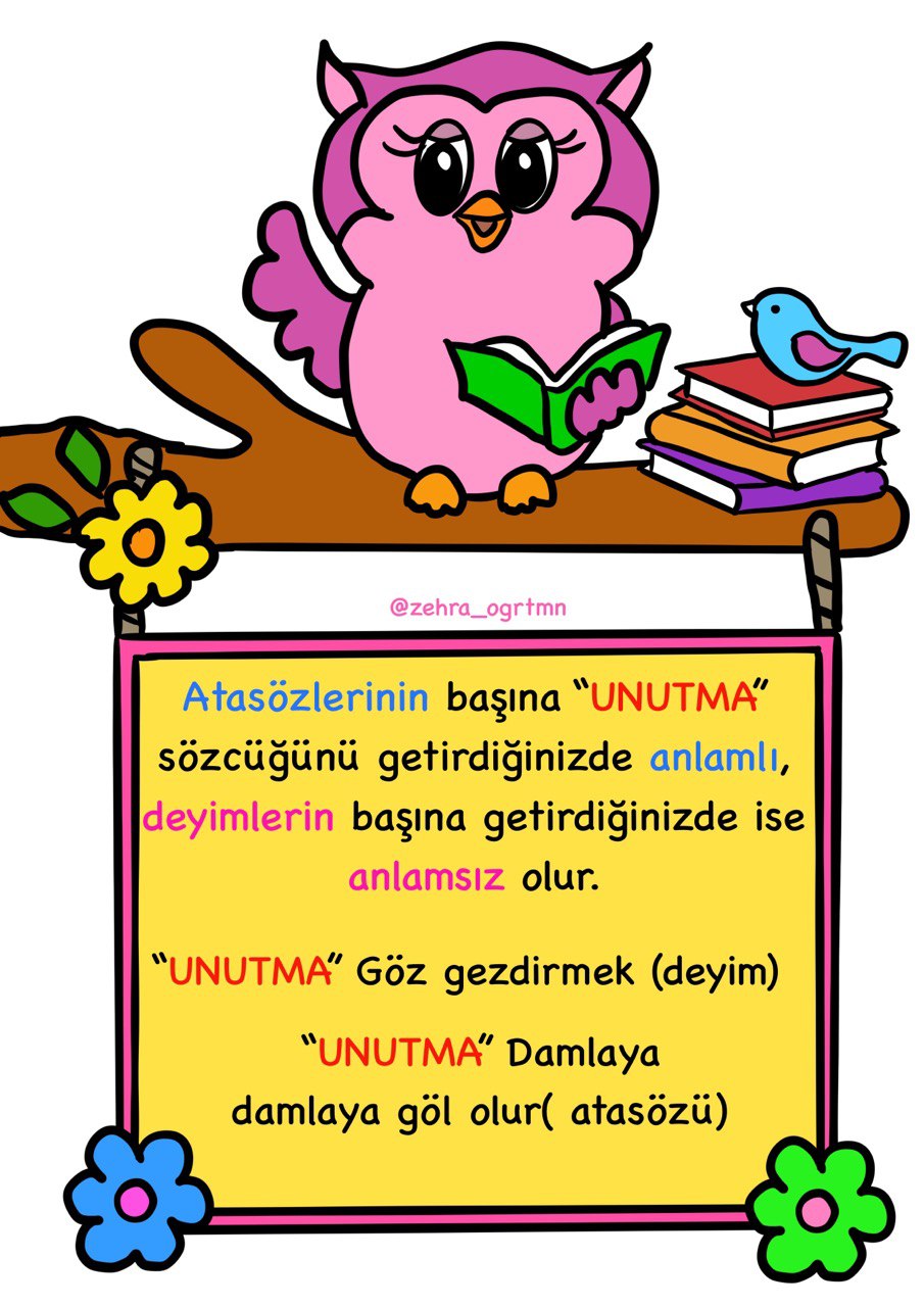 Atasözleri ve Deyimleri Karıştıranlar İçin Pano Etkinliği (a4 boyutu)