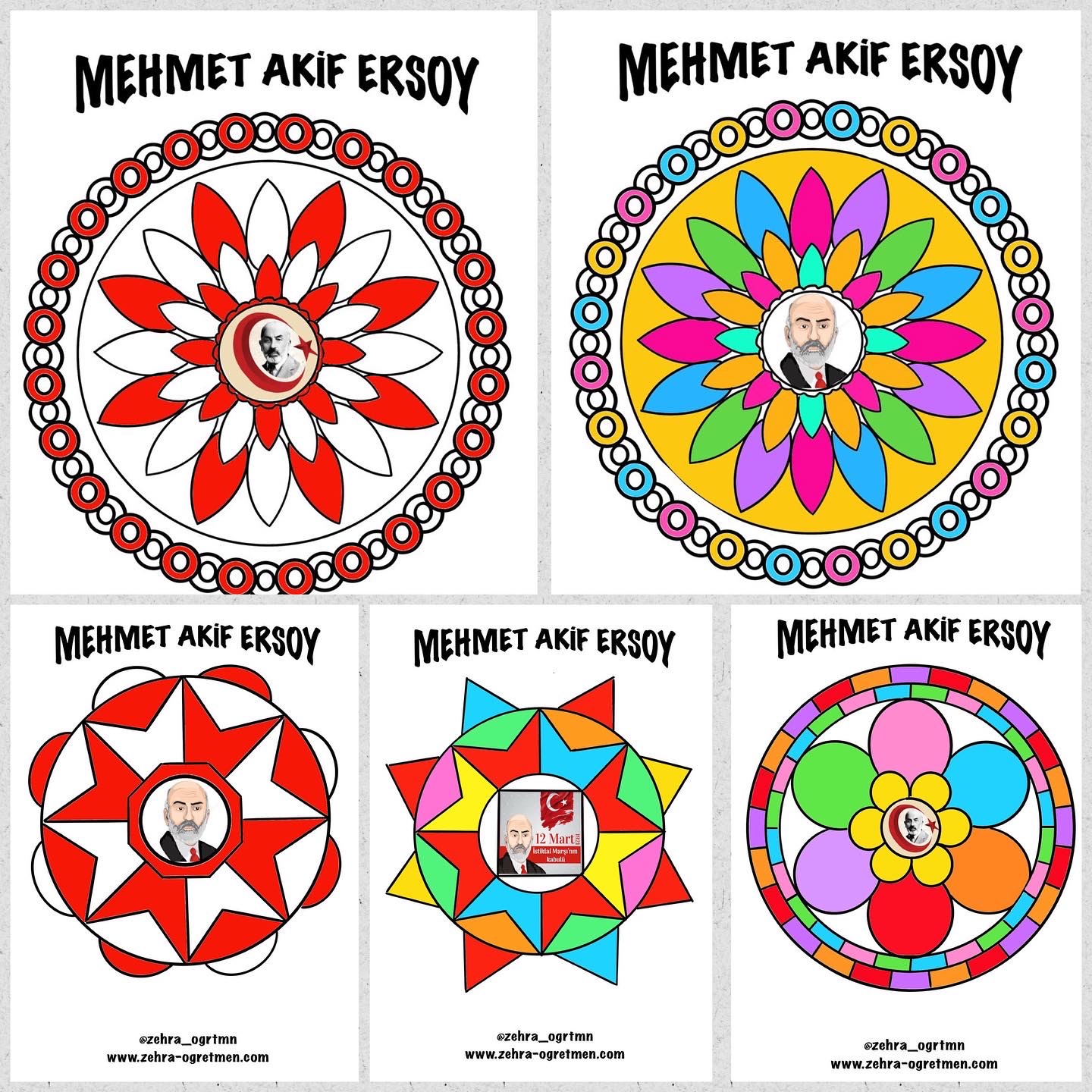 Mehmet Akif Ersoy Mandalaları